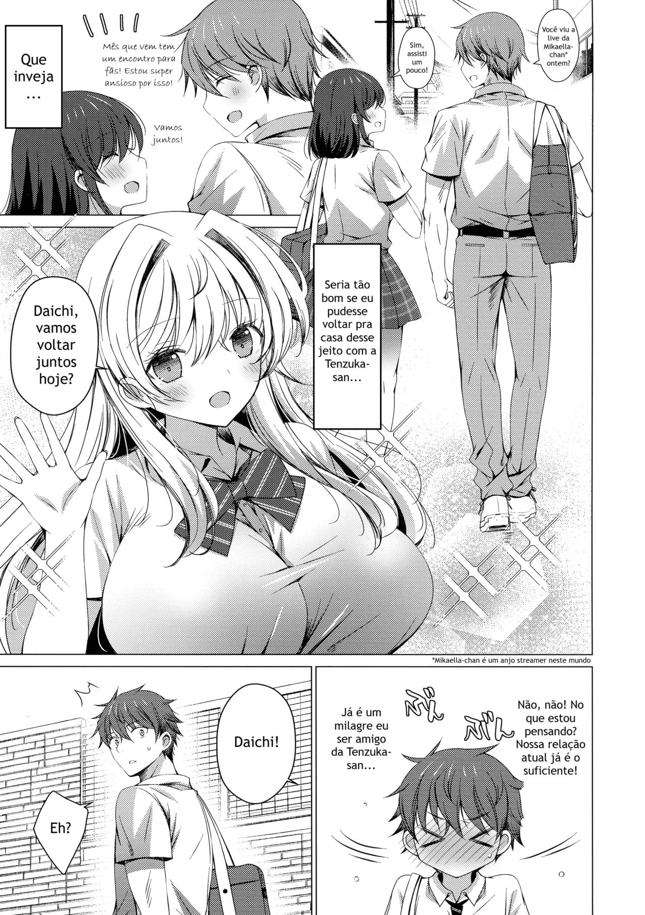 (C106) [Ice Cream (vanilla)] Ore wa Amatsuka-san no Milk Nomi-gakari! 4 - I was assigned to drink Amatsuka-san's milk! 4 [Portuguese-BR] 이미지 번호 7