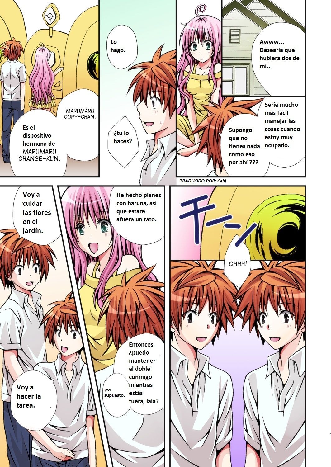 [Hyogetsu (Momonoki Fum)] Rito Riko (To LOVE-Ru) [Spanish] [Randomtranslation] [Digital] image number 2