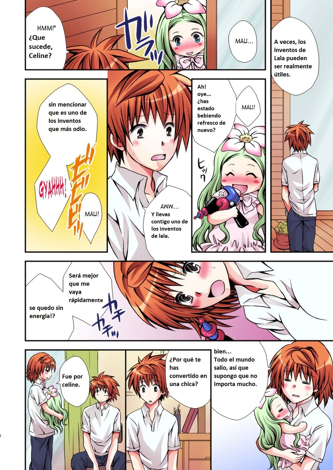 [Hyogetsu (Momonoki Fum)] Rito Riko (To LOVE-Ru) [Spanish] [Randomtranslation] [Digital] image number 3
