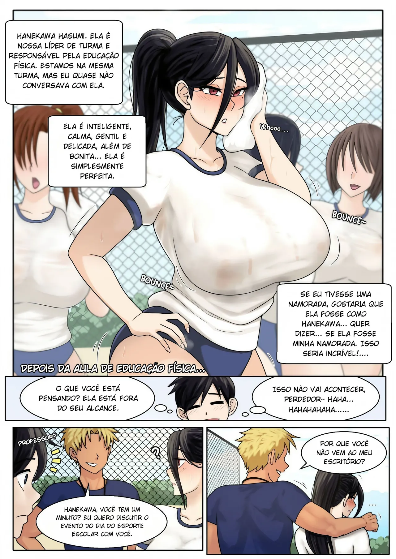 Hanekawa Hasumi Story School Darkside Bildnummer 1