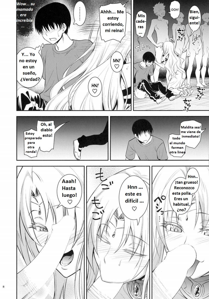 (C90) [Hibi Rakuraku (Aoki Kanji)] Ouhi-sama Taihen Hacchake Asobasu (To LOVE-Ru) [Spanish] [Randomtranslation] 画像番号 8