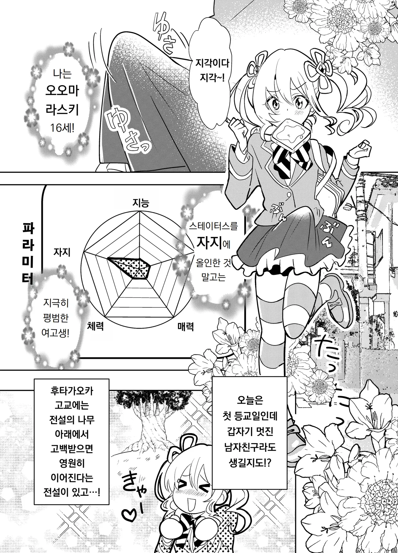 [Osajindou (Sari, Osajin)] 만약에 오토메 게임의 히로인이, 스테이터스를 자지에 올인 했다면… Moshimo Otome Ge no Hiroin Ga, Sutetasu Ochinpo ni Zenfuri Shiteitara 4eme image