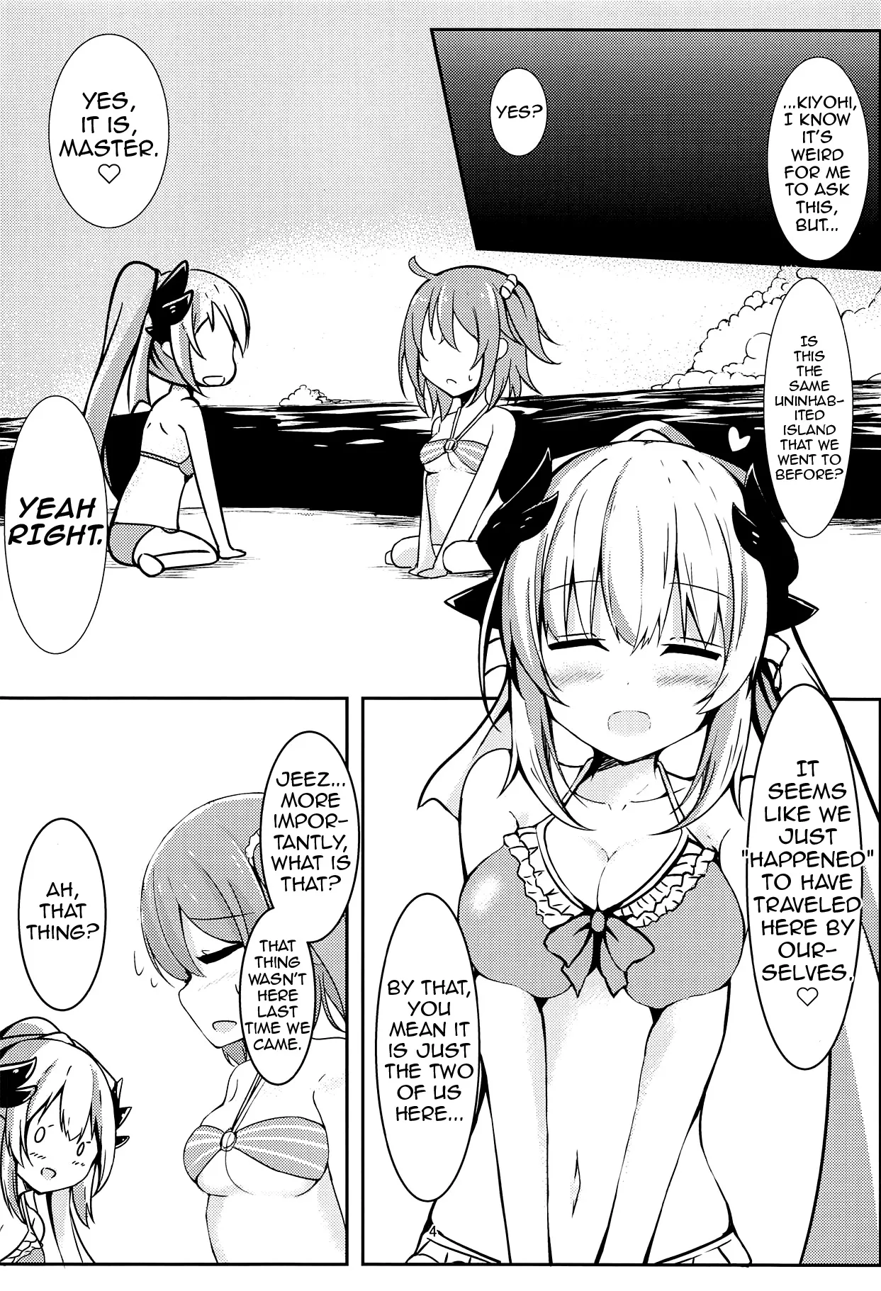 (C94) [Kuusou Shoujo (Sutora)] Master to Manatsu no Beach | At the beach with my Master in the middle of Summer (Fate/Grand Order) [English] [Shiririn] 图片编号 3