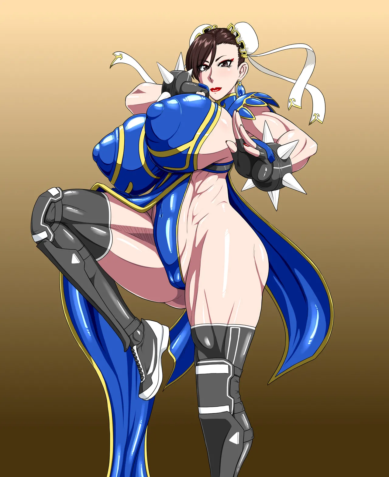 [御姉狂 (ML)] 弟子との麗しき性春 (ストリートファイター)  [流木个人汉化] numero di immagine  39