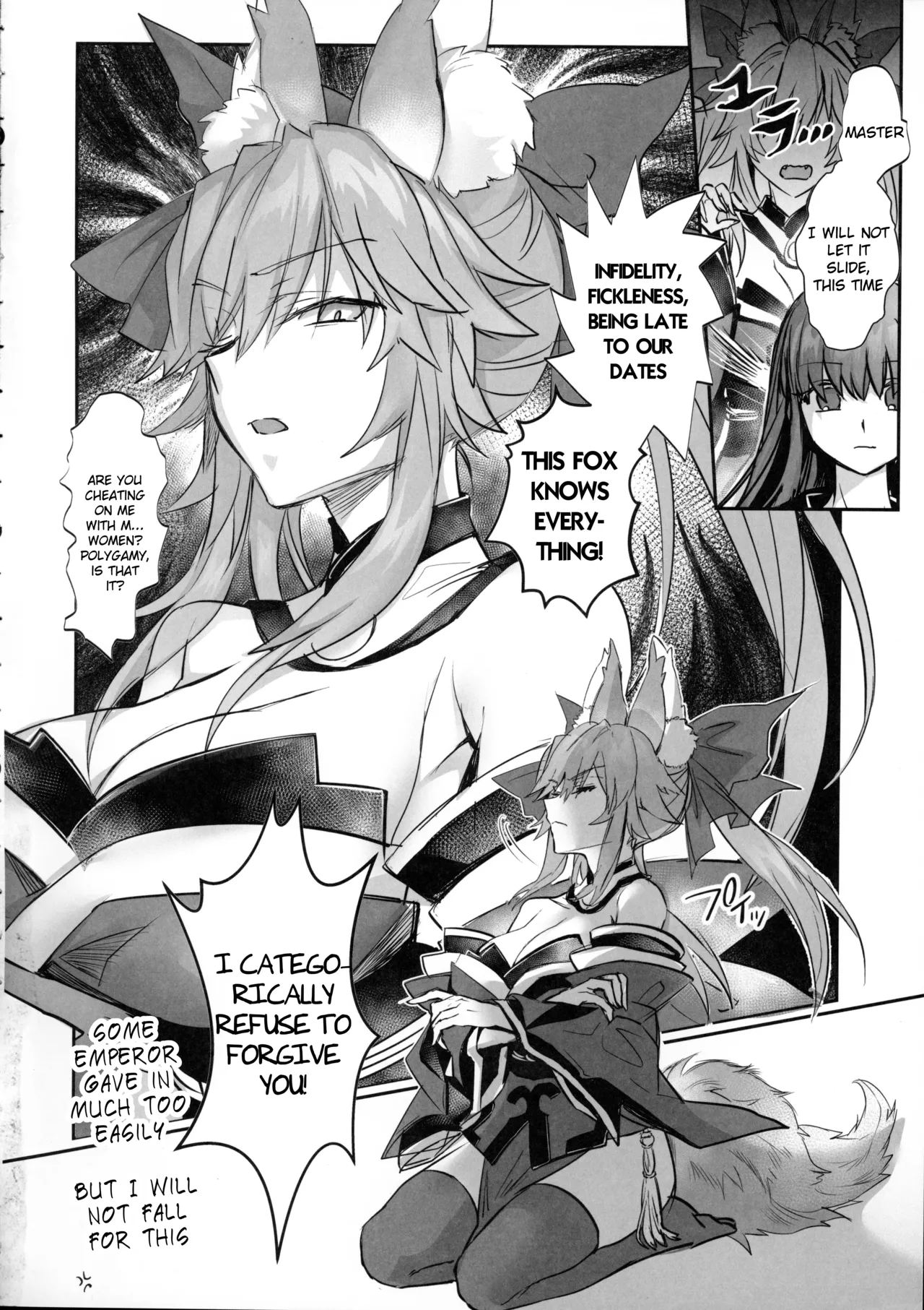 (C107) [3V2Umezakoori70 (Midou Pengin)] Hakuno wa Mujihi na Tsuki no Joou Kanketsu Hen (Fate/Extra) [English] imagen número 3