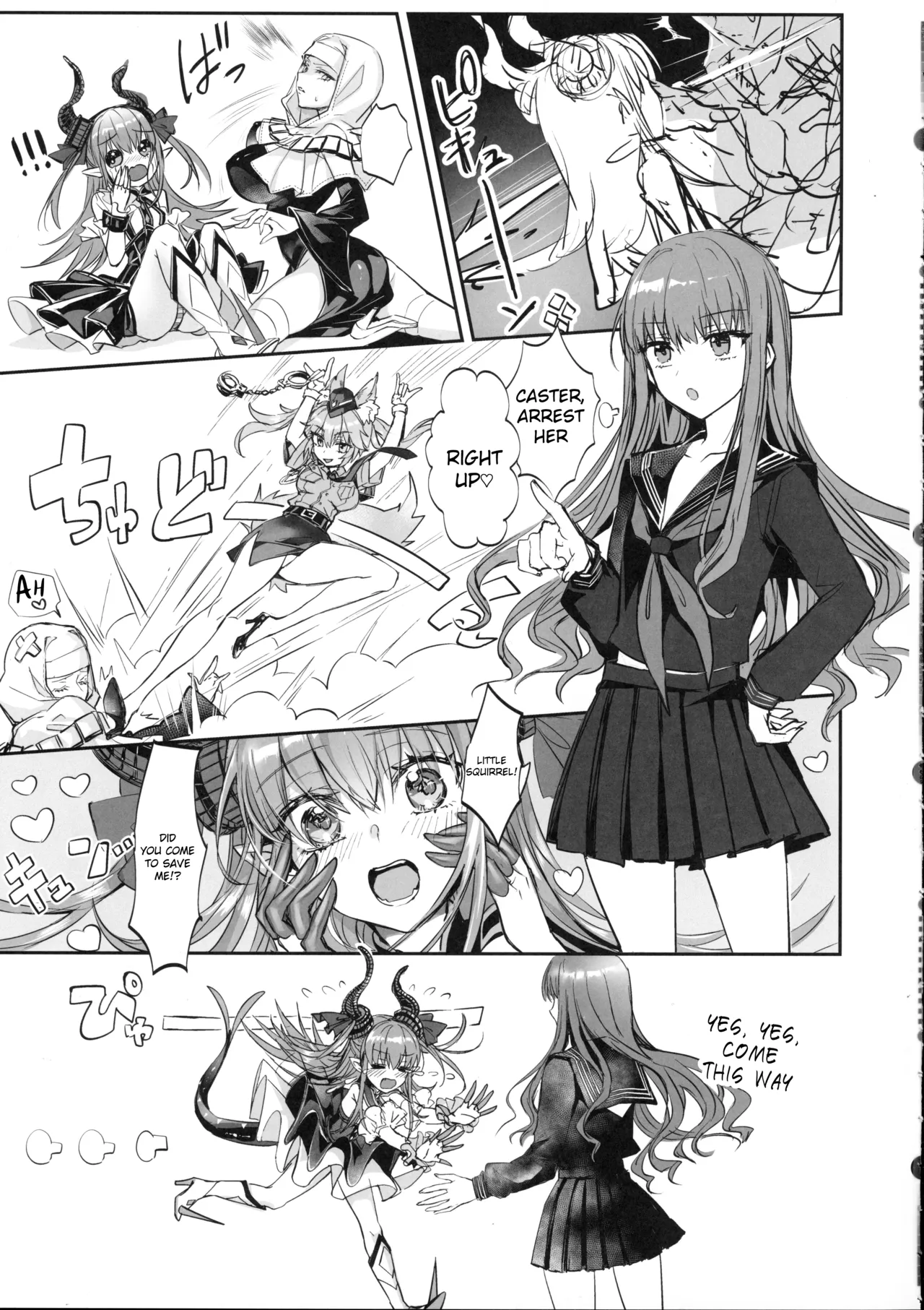 (C107) [3V2Umezakoori70 (Midou Pengin)] Hakuno wa Mujihi na Tsuki no Joou Kanketsu Hen (Fate/Extra) [English] imagen número 24