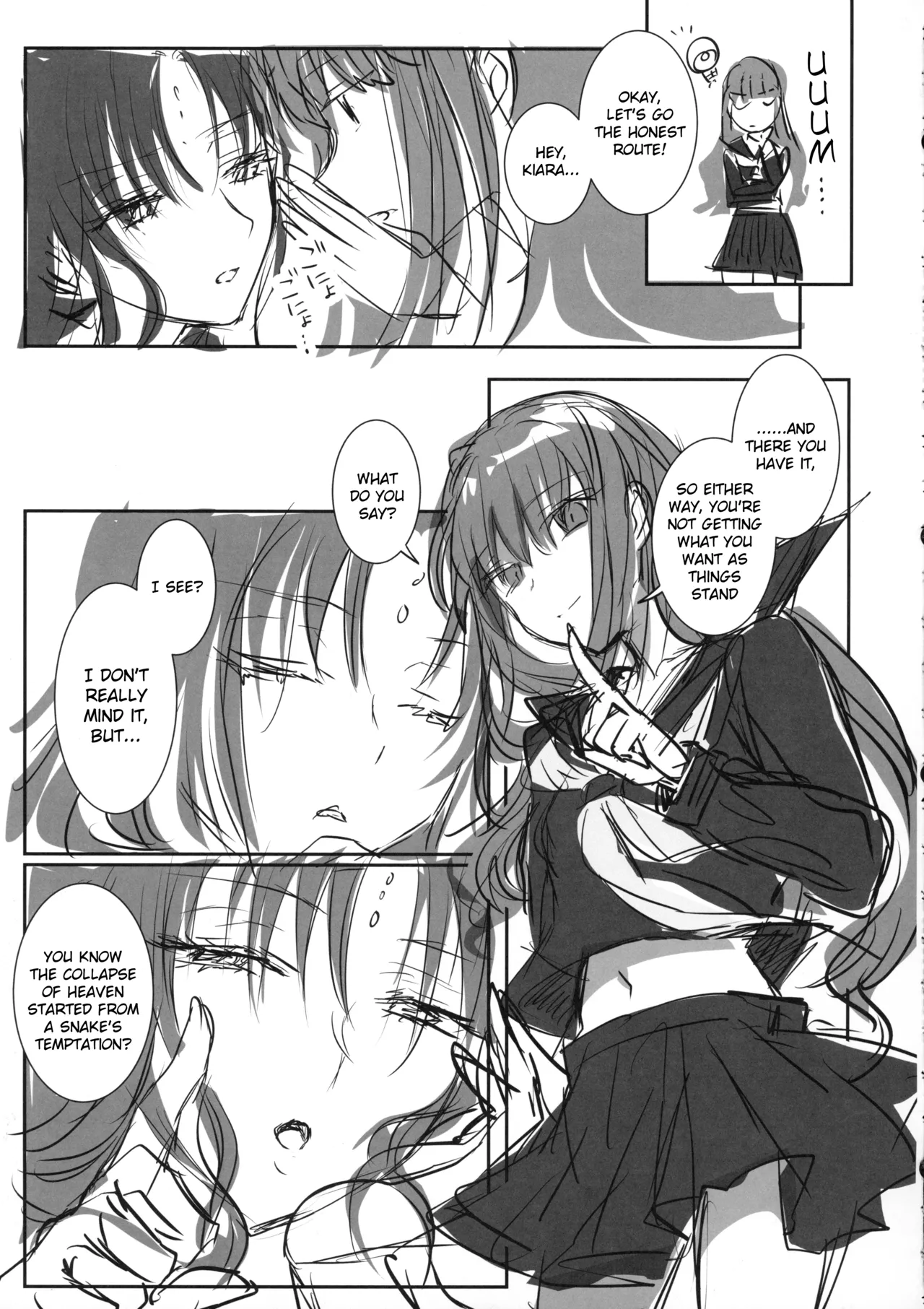 (C107) [3V2Umezakoori70 (Midou Pengin)] Hakuno wa Mujihi na Tsuki no Joou Kanketsu Hen (Fate/Extra) [English] imagen número 34