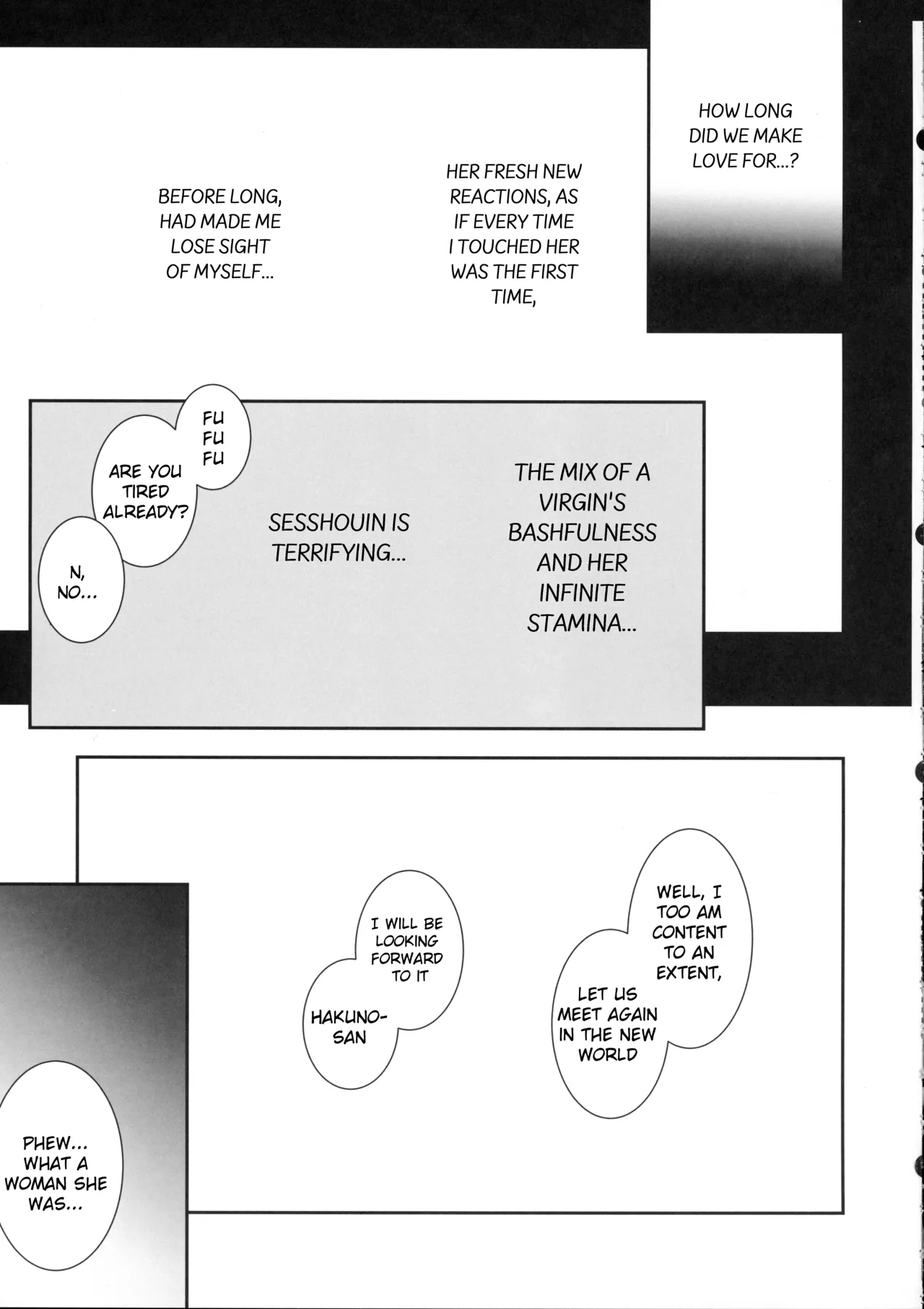 (C107) [3V2Umezakoori70 (Midou Pengin)] Hakuno wa Mujihi na Tsuki no Joou Kanketsu Hen (Fate/Extra) [English] imagen número 38