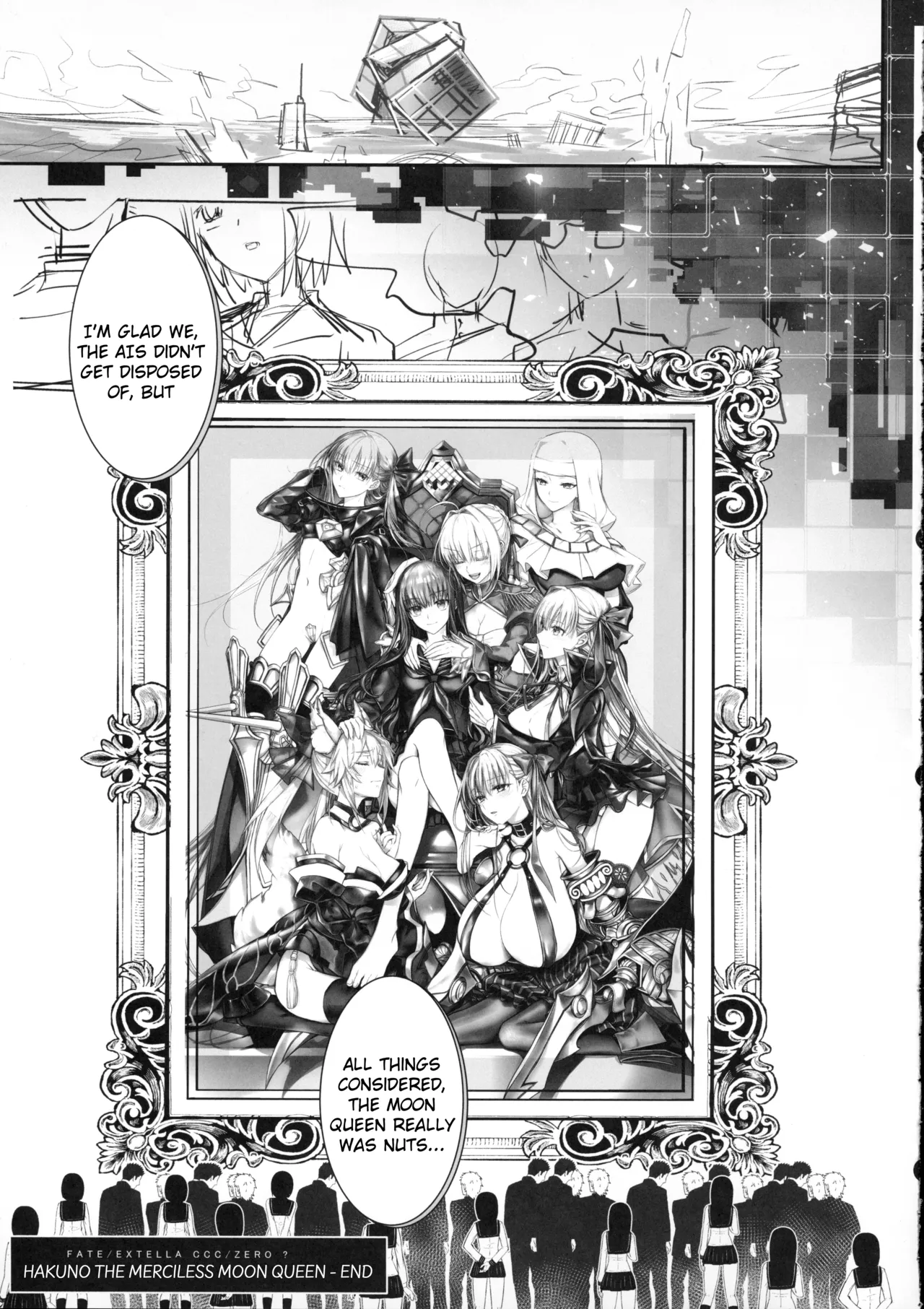 (C107) [3V2Umezakoori70 (Midou Pengin)] Hakuno wa Mujihi na Tsuki no Joou Kanketsu Hen (Fate/Extra) [English] imagen número 46