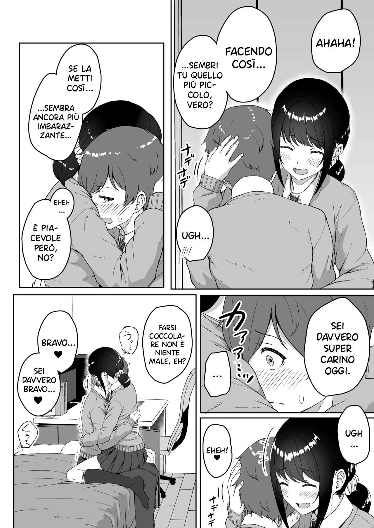 [Aoi Dennou (Aoi Tiduru)] Kouhai Kanojo ni ASMR Kiiteru no ga Baremashita | La mia giovane ragazza mi becca ad ascoltare video ASMR [Italian] [Hentai Fantasy] изображение № 11