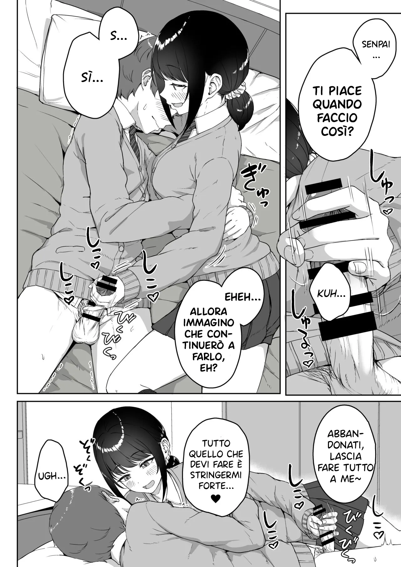 [Aoi Dennou (Aoi Tiduru)] Kouhai Kanojo ni ASMR Kiiteru no ga Baremashita | La mia giovane ragazza mi becca ad ascoltare video ASMR [Italian] [Hentai Fantasy] изображение № 15