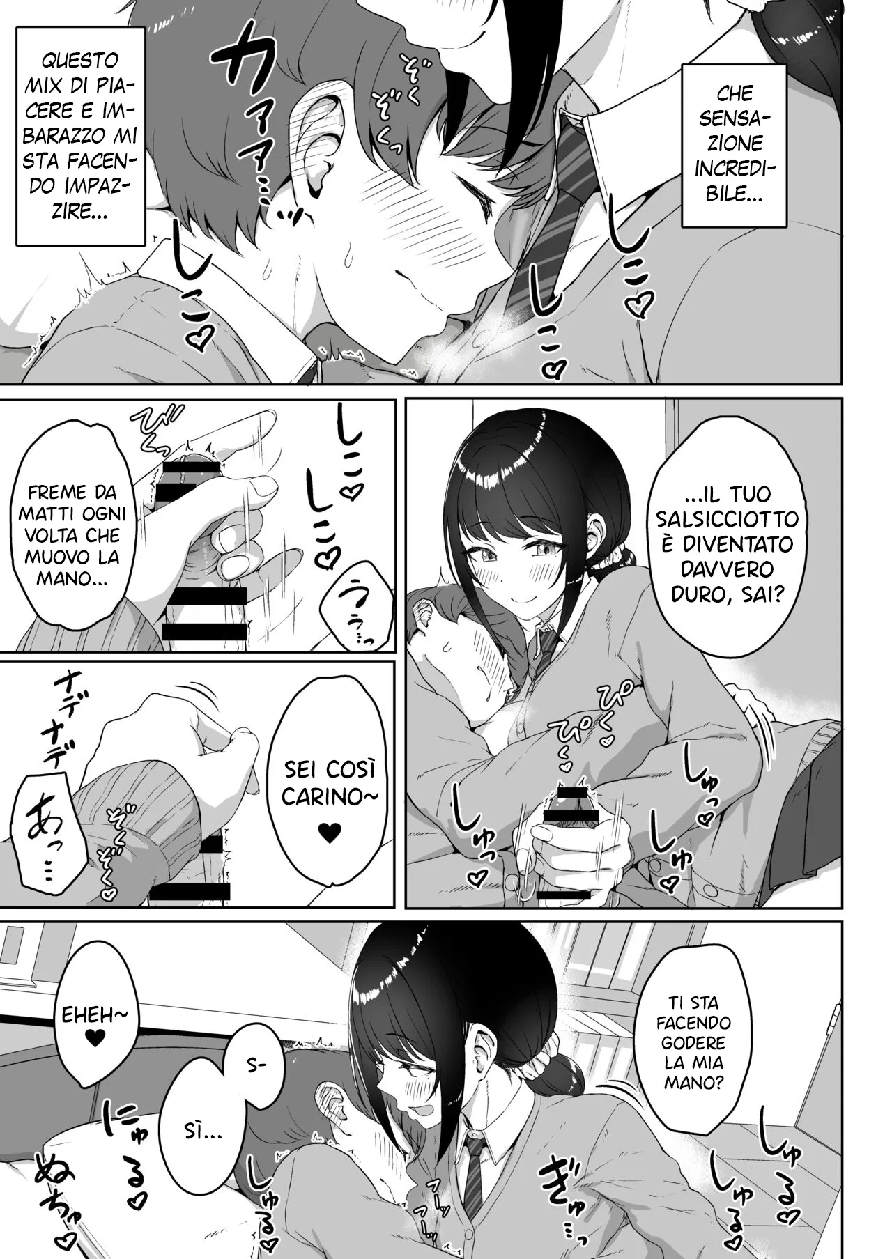 [Aoi Dennou (Aoi Tiduru)] Kouhai Kanojo ni ASMR Kiiteru no ga Baremashita | La mia giovane ragazza mi becca ad ascoltare video ASMR [Italian] [Hentai Fantasy] изображение № 16