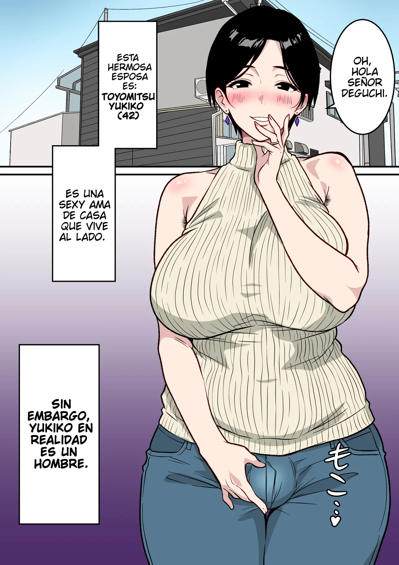 [Danpachino] Full Color “Kyonyū no okusan wa Otoko tsuma ♂” Esposa Tetona es un Hombre. @Ignistraducciones 图片编号 2