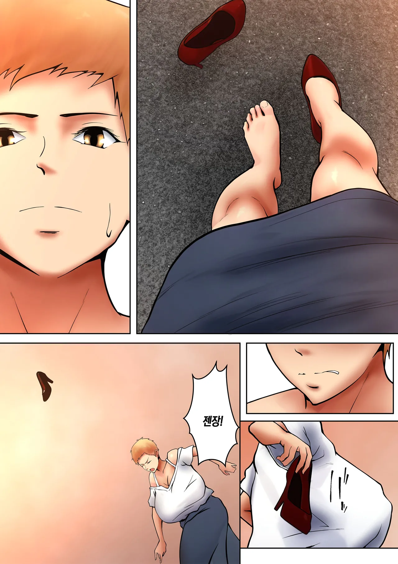 [Pentacle (Shimipan)] Giri no Oyako ga Doukyou Shitereba Kitto kou 4 | 의붓엄마와 동거하면 분명 이렇게 4 [Korean][팀 숙녀] 6eme image