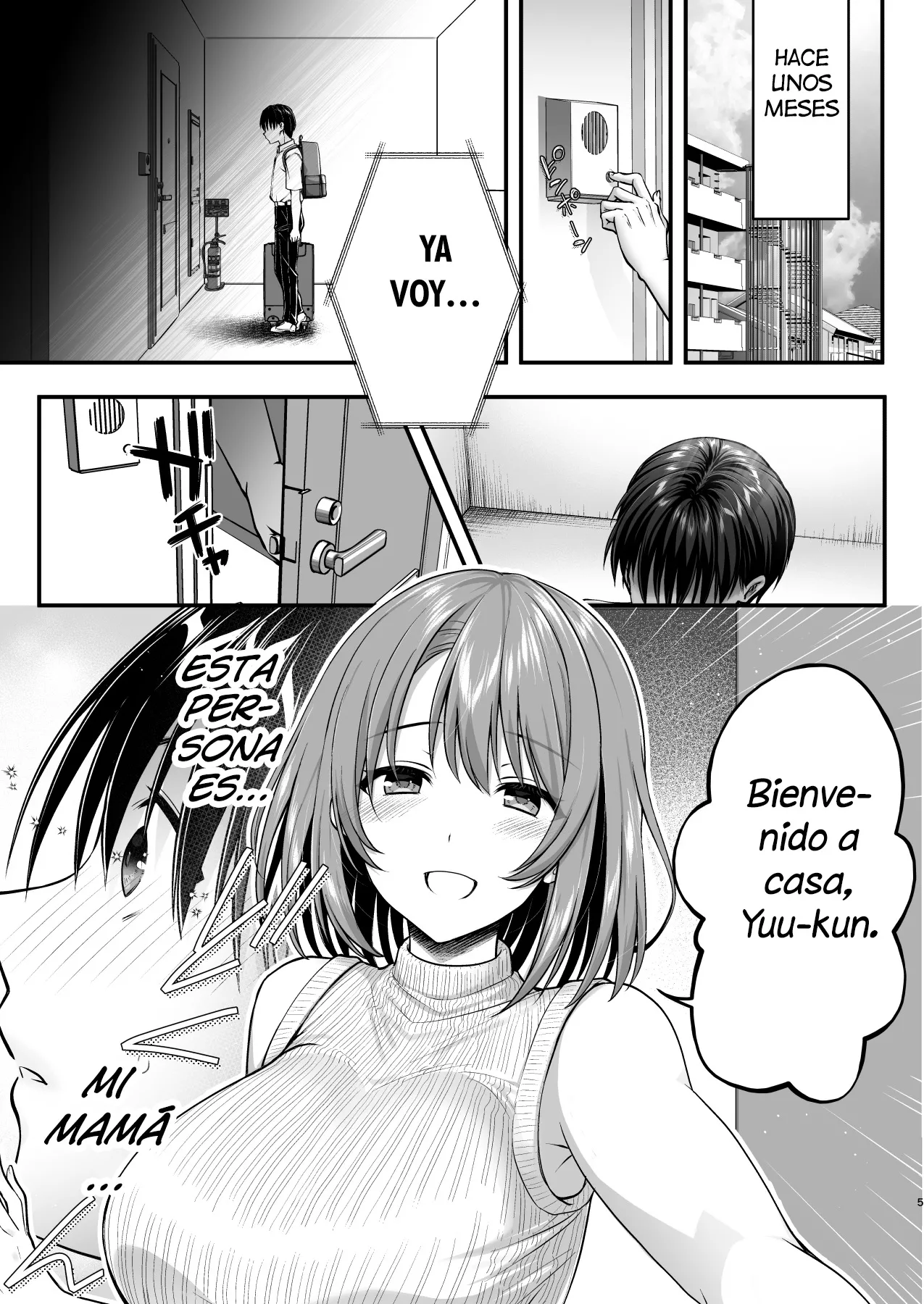 Kon'na Sukebena Karada de Hahaoya wa Muridaro! Muboubi sugiru Haha de Nuki makuru Hibi Remake  [Spanish] [Hellsing Scans] изображение № 5