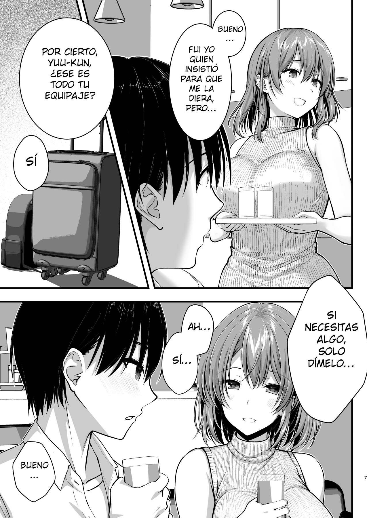 Kon'na Sukebena Karada de Hahaoya wa Muridaro! Muboubi sugiru Haha de Nuki makuru Hibi Remake  [Spanish] [Hellsing Scans] изображение № 7