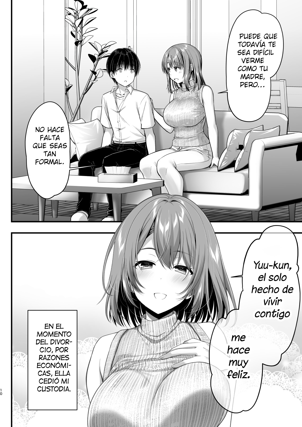 Kon'na Sukebena Karada de Hahaoya wa Muridaro! Muboubi sugiru Haha de Nuki makuru Hibi Remake  [Spanish] [Hellsing Scans] изображение № 10