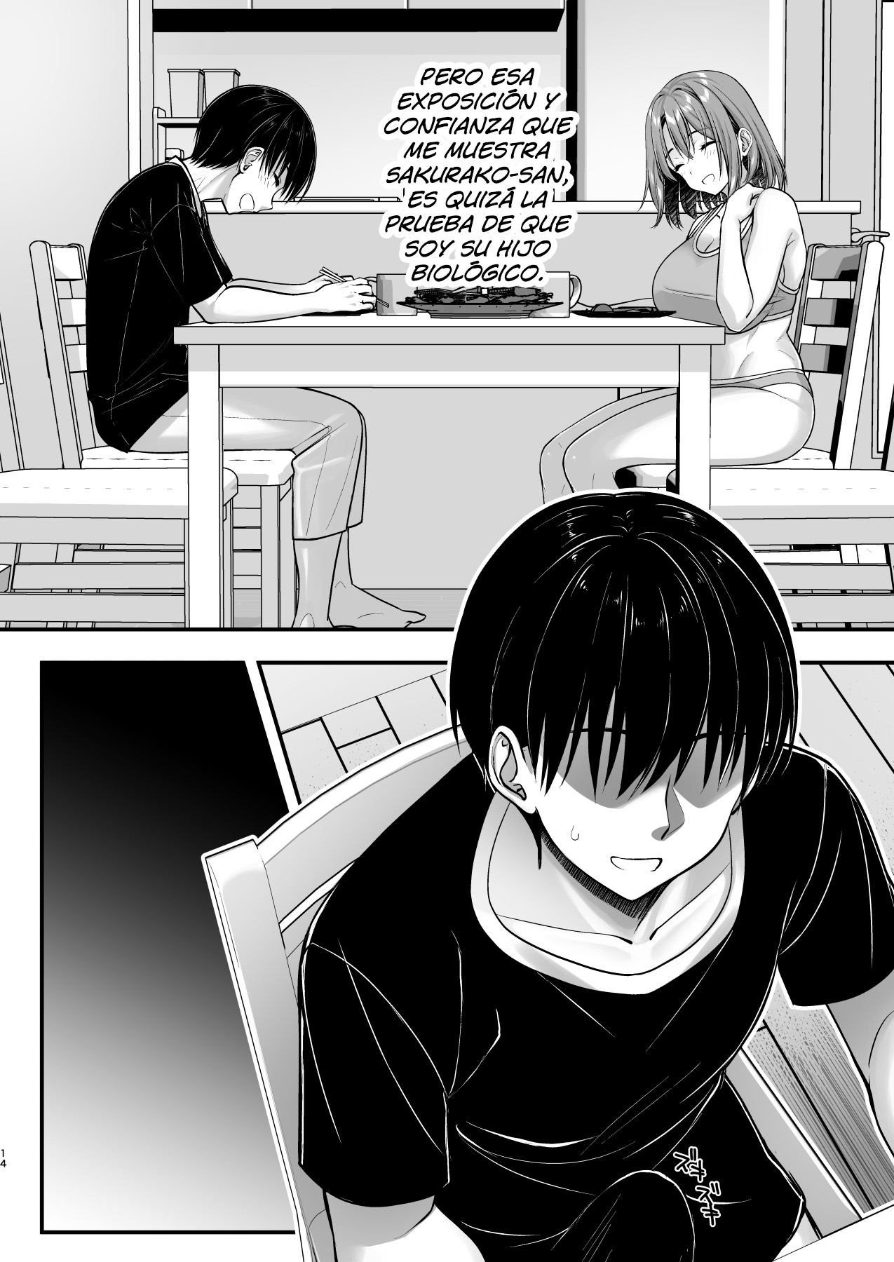 Kon'na Sukebena Karada de Hahaoya wa Muridaro! Muboubi sugiru Haha de Nuki makuru Hibi Remake  [Spanish] [Hellsing Scans] изображение № 14