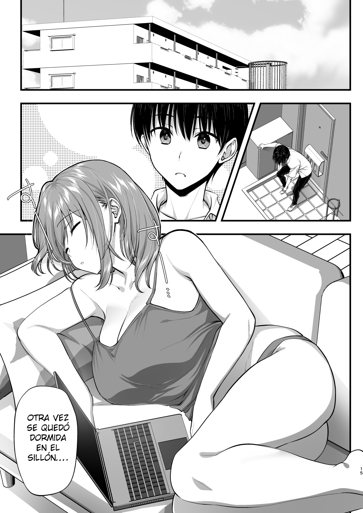 Kon'na Sukebena Karada de Hahaoya wa Muridaro! Muboubi sugiru Haha de Nuki makuru Hibi Remake  [Spanish] [Hellsing Scans] изображение № 15