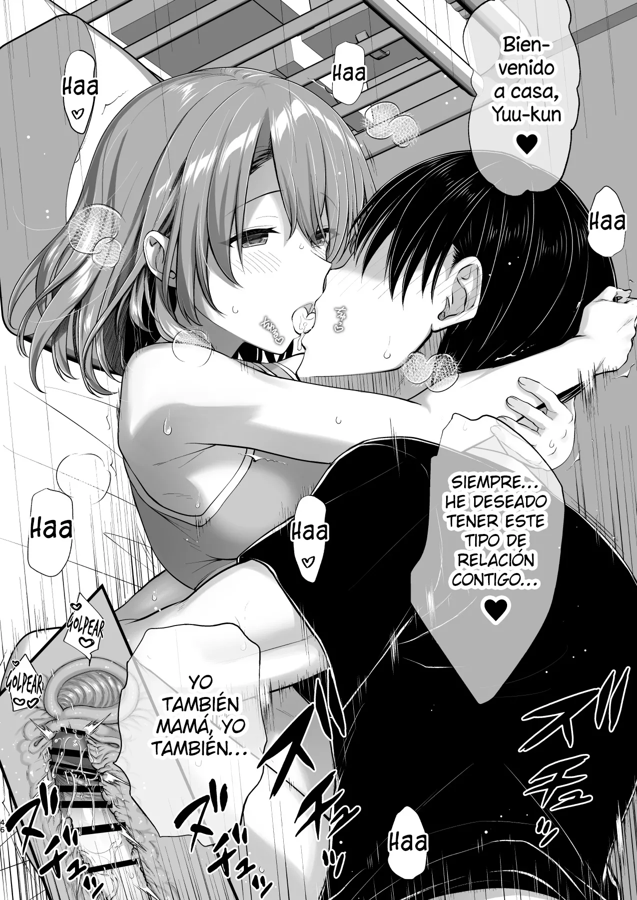 Kon'na Sukebena Karada de Hahaoya wa Muridaro! Muboubi sugiru Haha de Nuki makuru Hibi Remake  [Spanish] [Hellsing Scans] изображение № 46