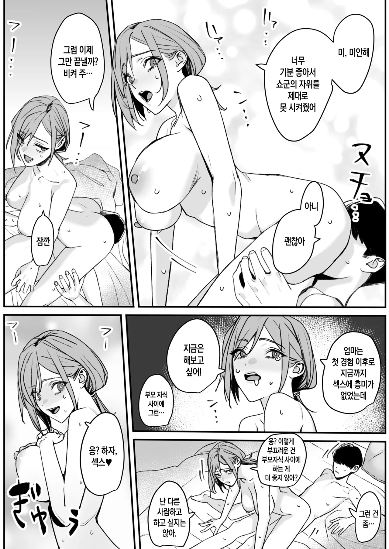 [Rakusa-ne] Sukoshi Kawatteru Haha to H Shichau Hanashi | 조금은 특이한 엄마와 섹스해 버리는 이야기 [Korean] [팀 숙녀] image number 21