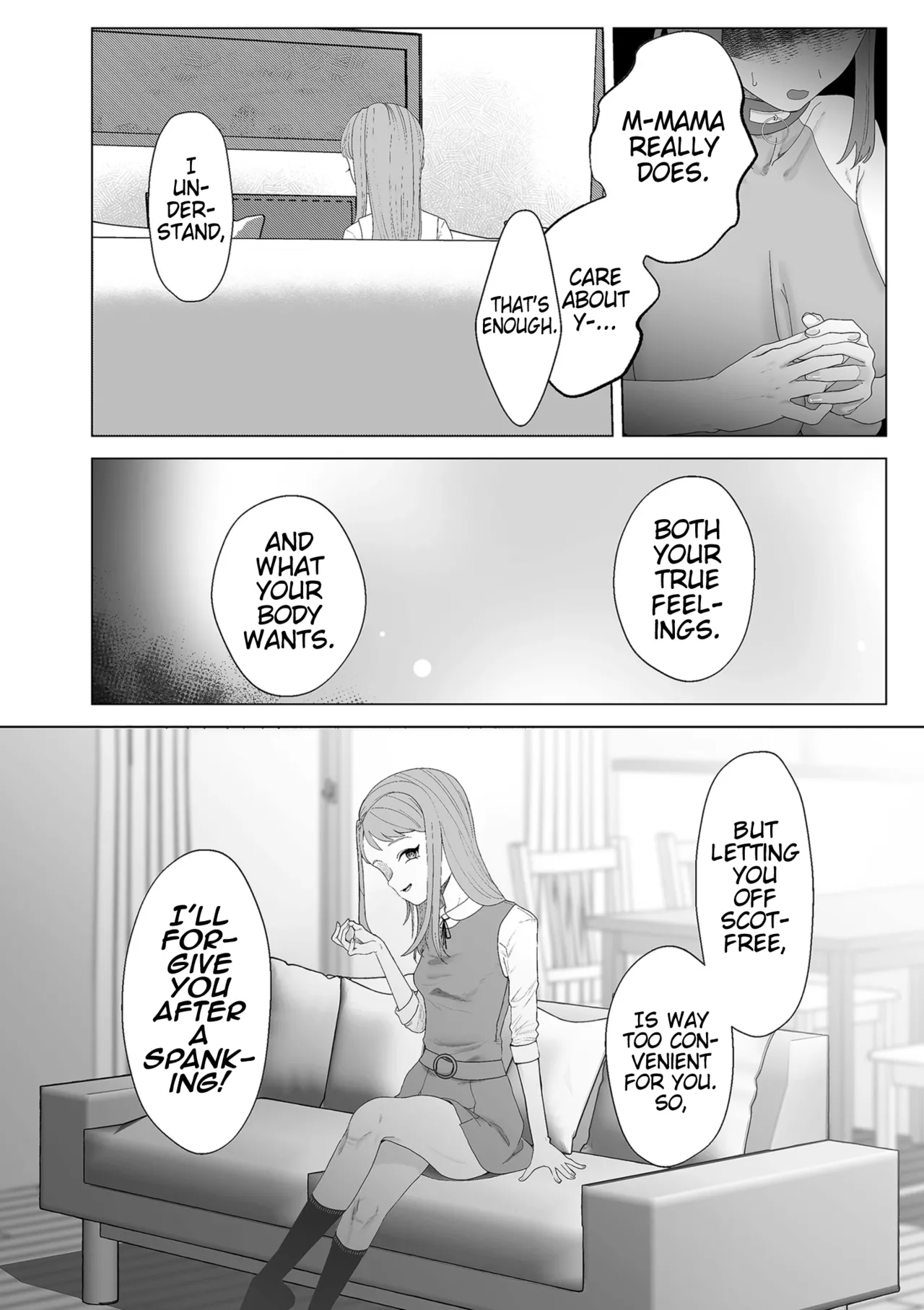 [Serakichi.] Mama wa Petto | My Mama's a Pet Part 1 & 2 (COMIC Kuriberon DUMA 2023-04 Vol.47 & COMIC Kuriberon DUMA 2023-05 Vol.48) [English] (Pangean) image number 22