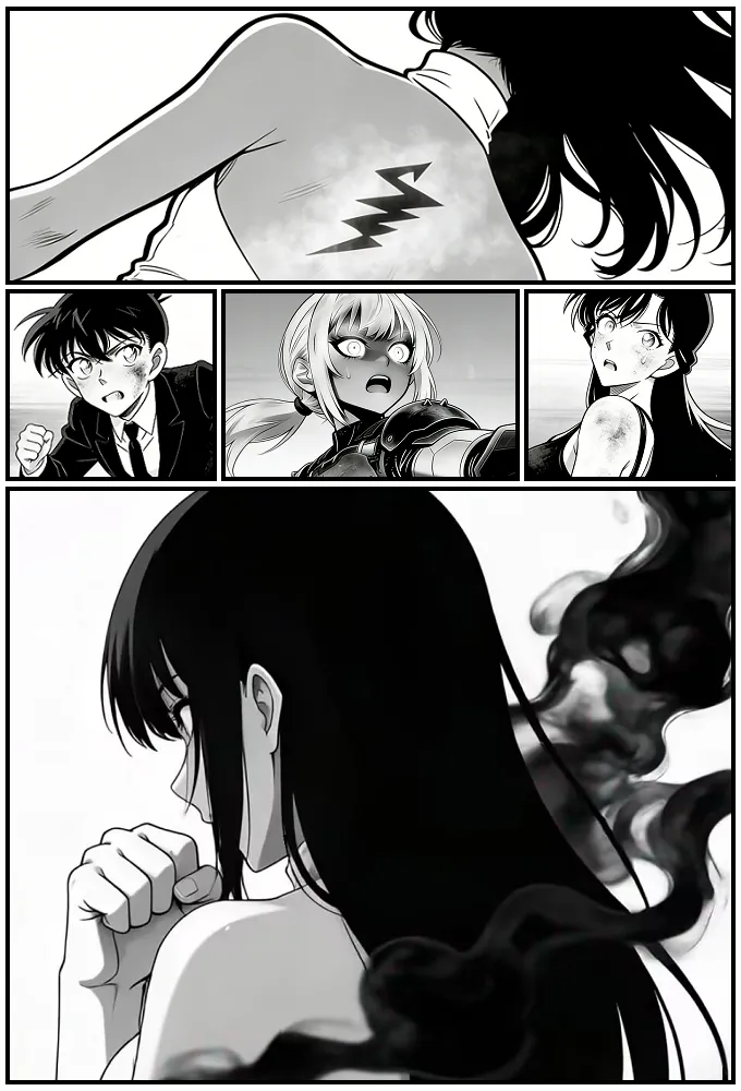 [unknown]月影岛的亡魂12漏洞（detective conan） [AI Generated] Bildnummer 16