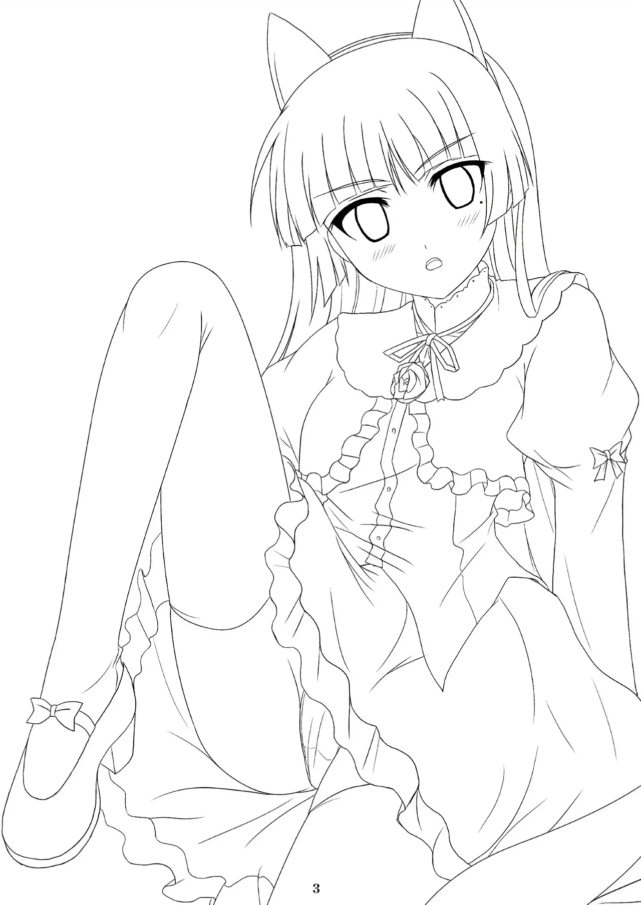 [Workstation R (Rakkyo)] Kuroneko-chan Maji Datenshi (Ore no Imouto ga Konna ni Kawaii Wake ga Nai) (VGT13) (English) Bildnummer 2