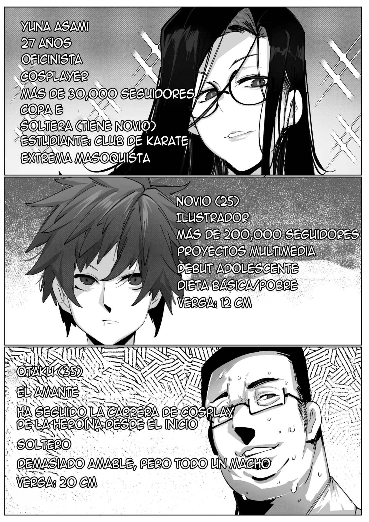 [Konatuiro] [Mr.way] Anata no Cosplayer wa Trophy Janai Watashi wa Otaku no Chinpo ni Fukujuu suru Kimi Igai no Hito to Suru Cosplay Ecchi [Spanish] изображение № 2