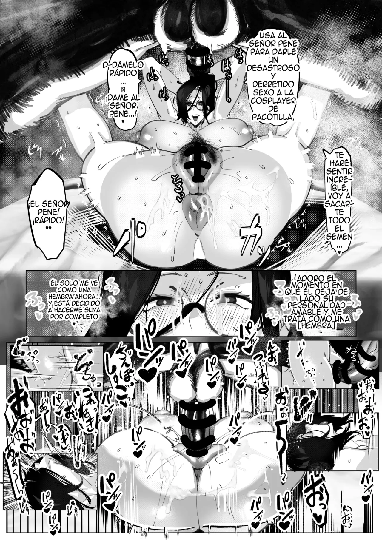 [Konatuiro] [Mr.way] Anata no Cosplayer wa Trophy Janai Watashi wa Otaku no Chinpo ni Fukujuu suru Kimi Igai no Hito to Suru Cosplay Ecchi [Spanish] изображение № 44