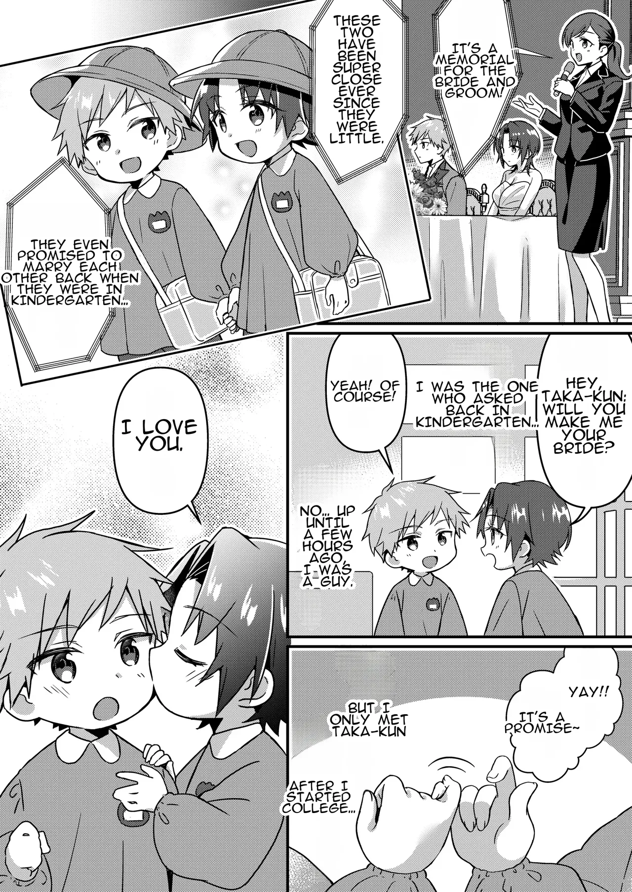 [TSF no F (NOMU)] Jinsei Kaihen Appli de Barairo no Hibi! ~Boku♂ wa Shiawase na Hanayome♀~ | A Life-Changing App Brings Rosy Days! ~I♂ Am a Happy Bride♀~ numero di immagine  19