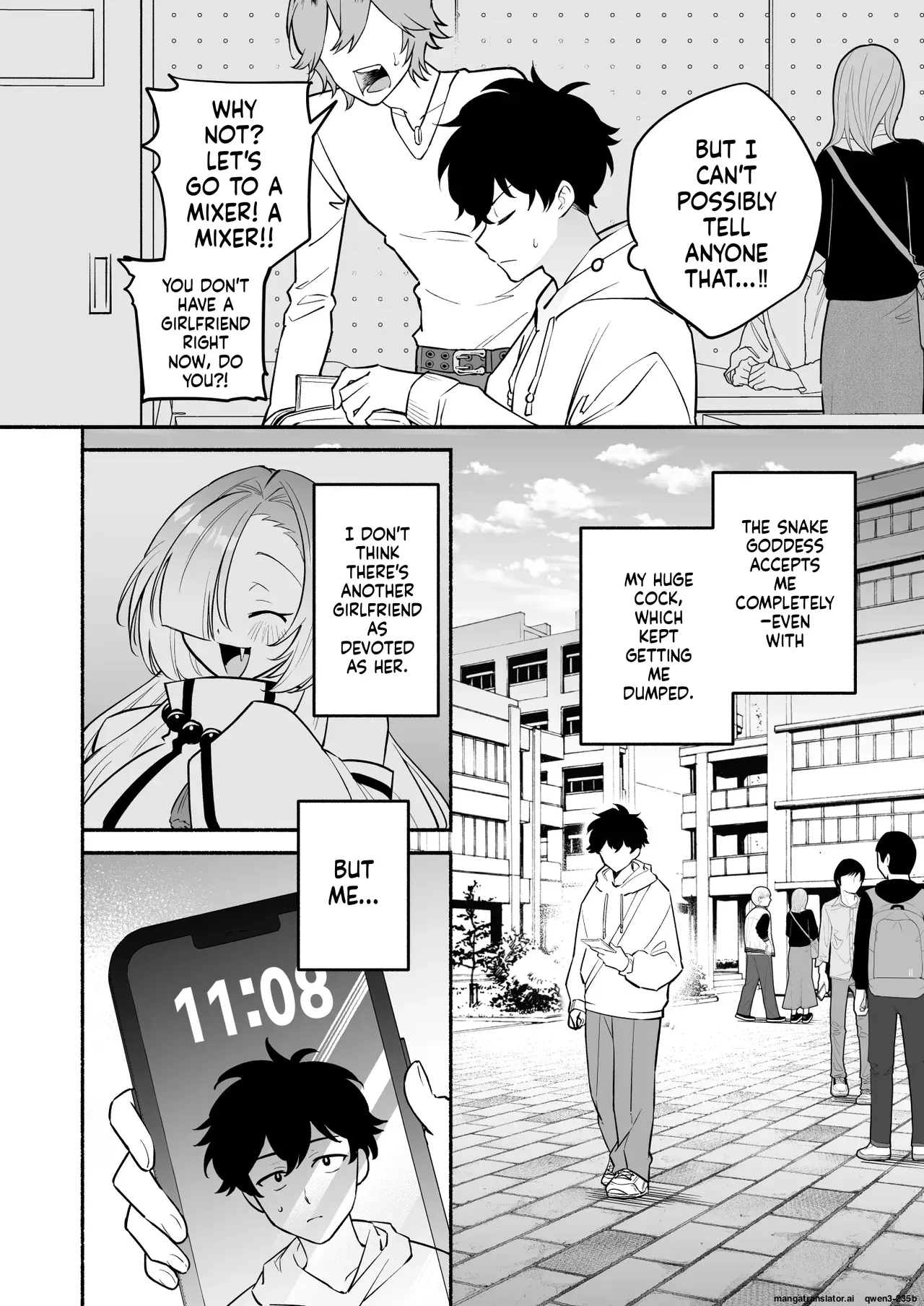 [Momofes (Oki Nagomi, Buki)] Hebigamisama ni Miirarete 2 [English] [SCANMTL] [Digital] 이미지 번호 4