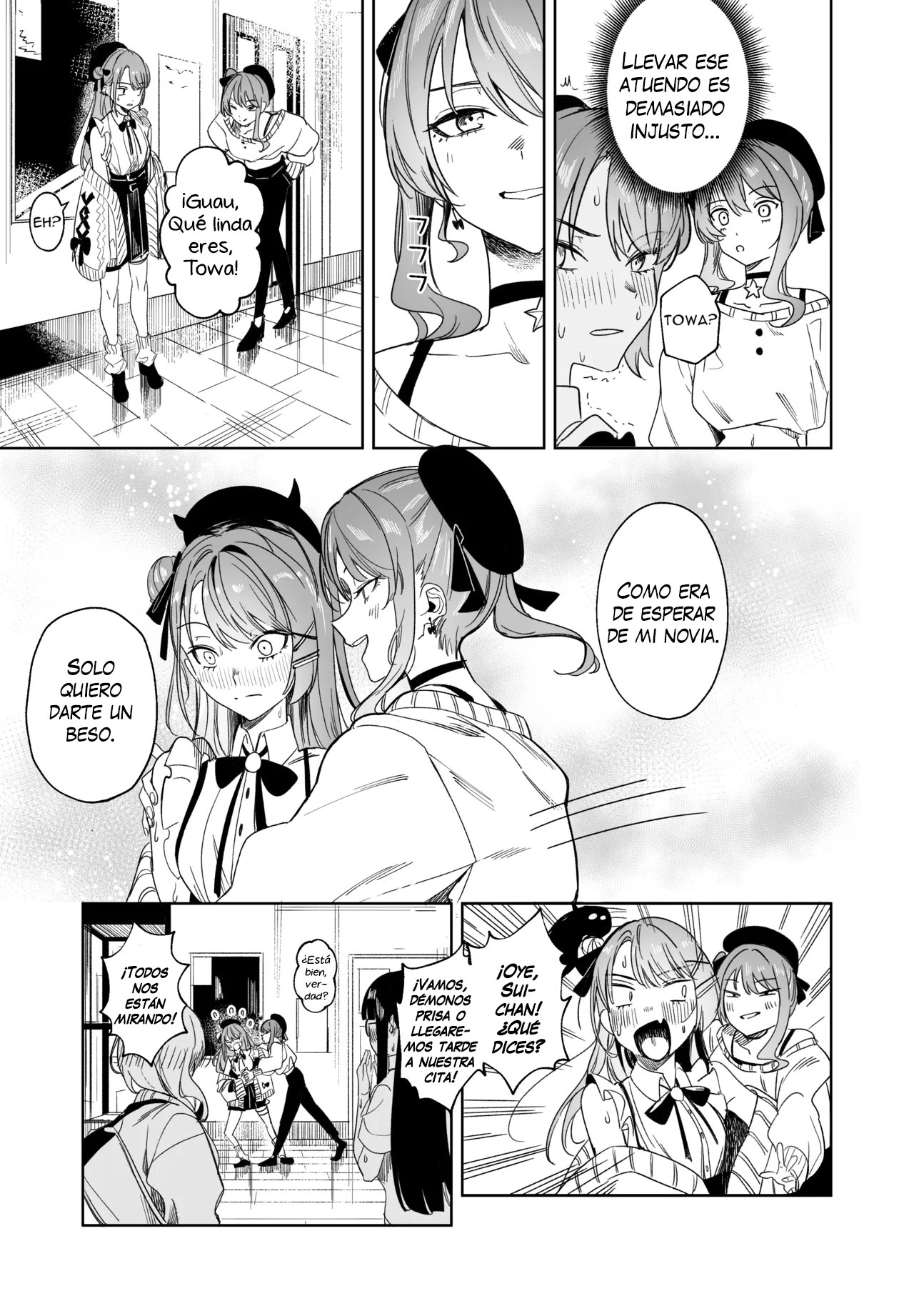 [DoubleDragon Warehouse(龍龍)] DREAMLIKE COMET&DEVIL 2 (Hoshimachi Suisei, Tokoyami Towa) [Español] [Digital] 이미지 번호 4