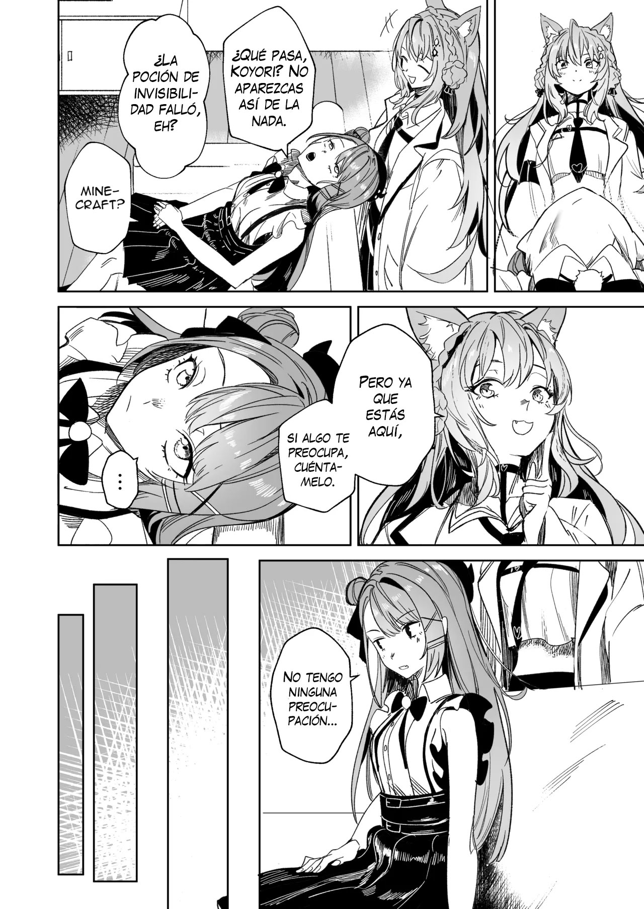 [DoubleDragon Warehouse(龍龍)] DREAMLIKE COMET&DEVIL 2 (Hoshimachi Suisei, Tokoyami Towa) [Español] [Digital] 이미지 번호 9