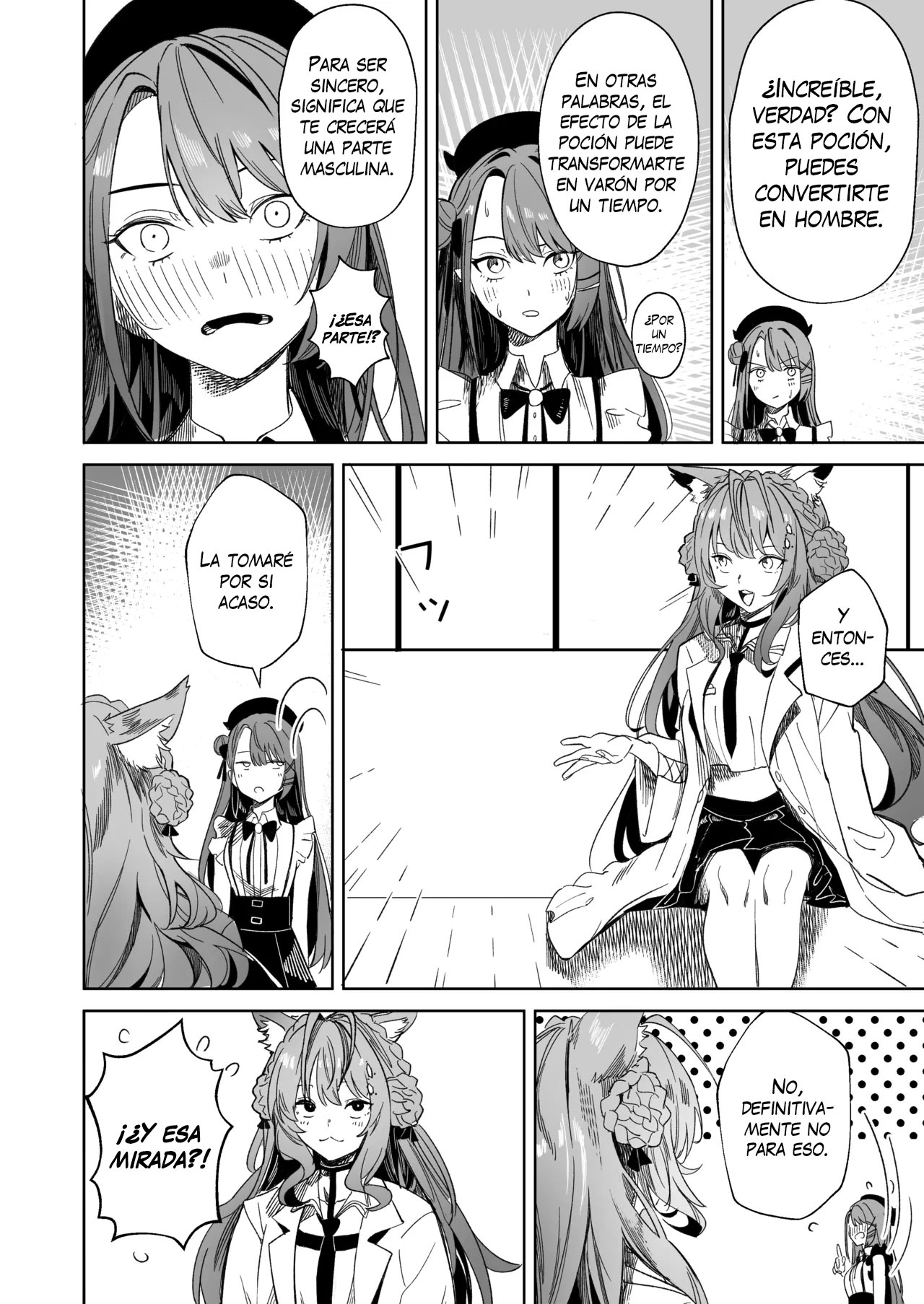 [DoubleDragon Warehouse(龍龍)] DREAMLIKE COMET&DEVIL 2 (Hoshimachi Suisei, Tokoyami Towa) [Español] [Digital] 이미지 번호 11