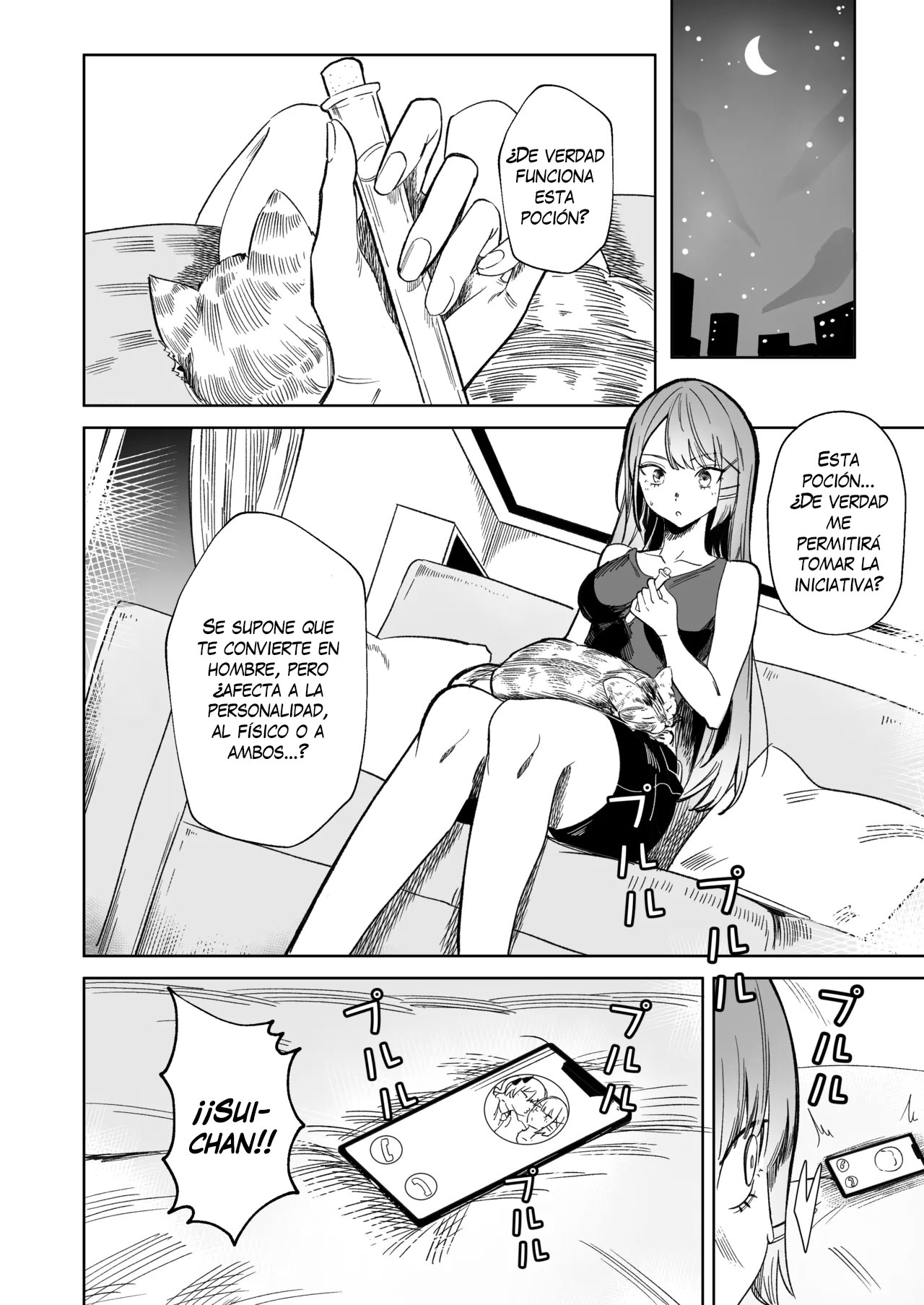 [DoubleDragon Warehouse(龍龍)] DREAMLIKE COMET&DEVIL 2 (Hoshimachi Suisei, Tokoyami Towa) [Español] [Digital] 이미지 번호 13