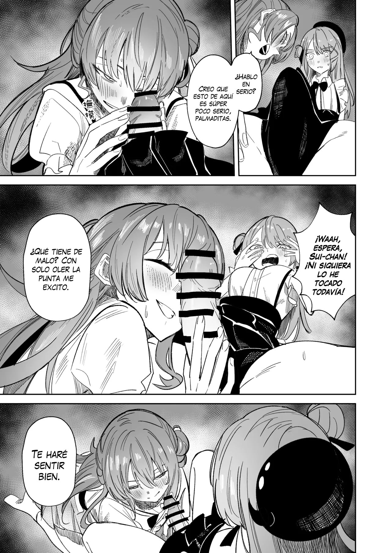 [DoubleDragon Warehouse(龍龍)] DREAMLIKE COMET&DEVIL 2 (Hoshimachi Suisei, Tokoyami Towa) [Español] [Digital] 이미지 번호 26