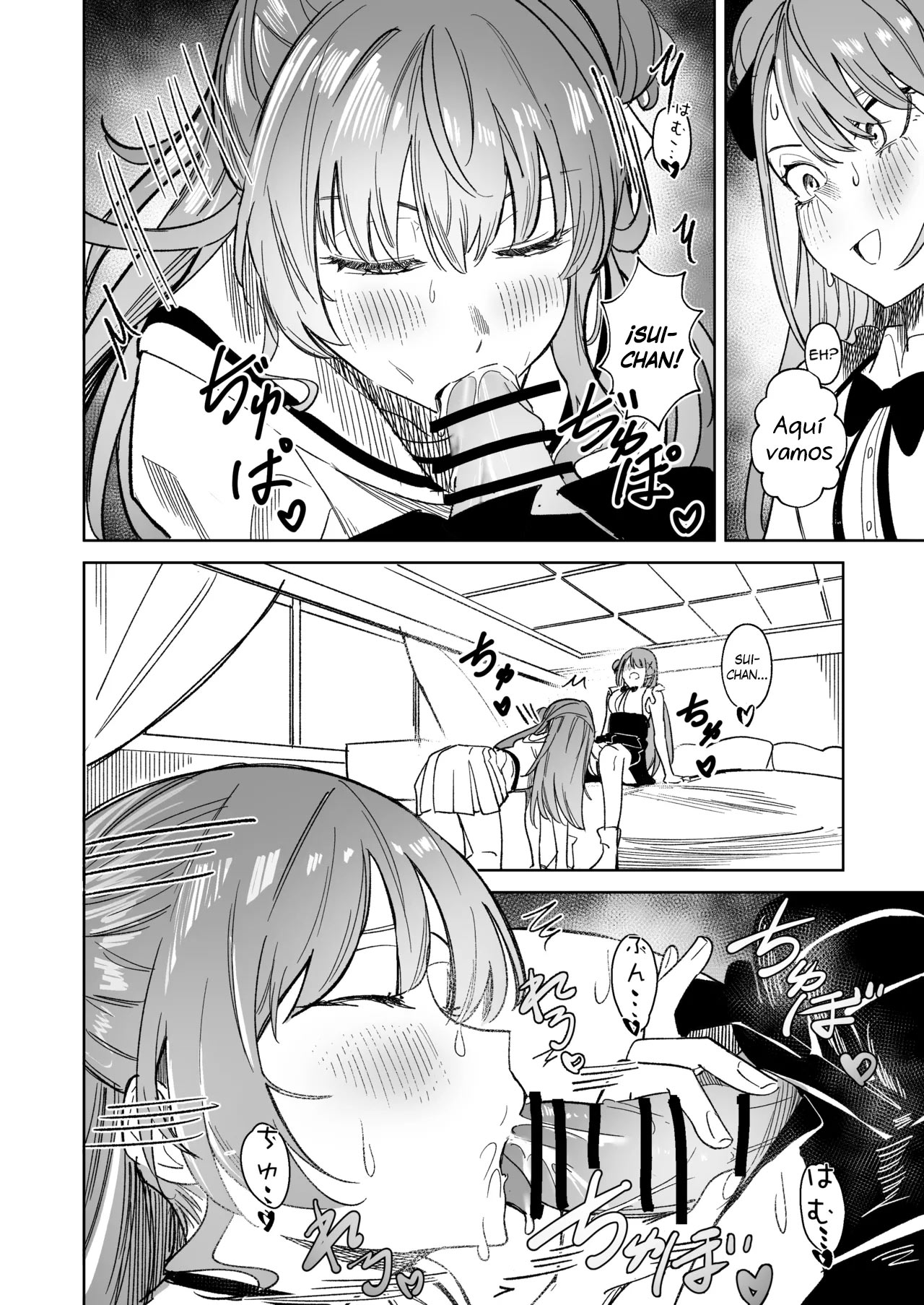 [DoubleDragon Warehouse(龍龍)] DREAMLIKE COMET&DEVIL 2 (Hoshimachi Suisei, Tokoyami Towa) [Español] [Digital] 이미지 번호 27