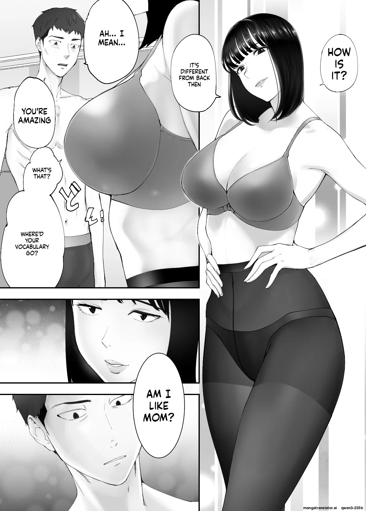 [Pink Sakuhin Okiba (Pink Taro)] Osananajimi ga Mama to Yatte Imasu. 12 [English][MTL] image number 19