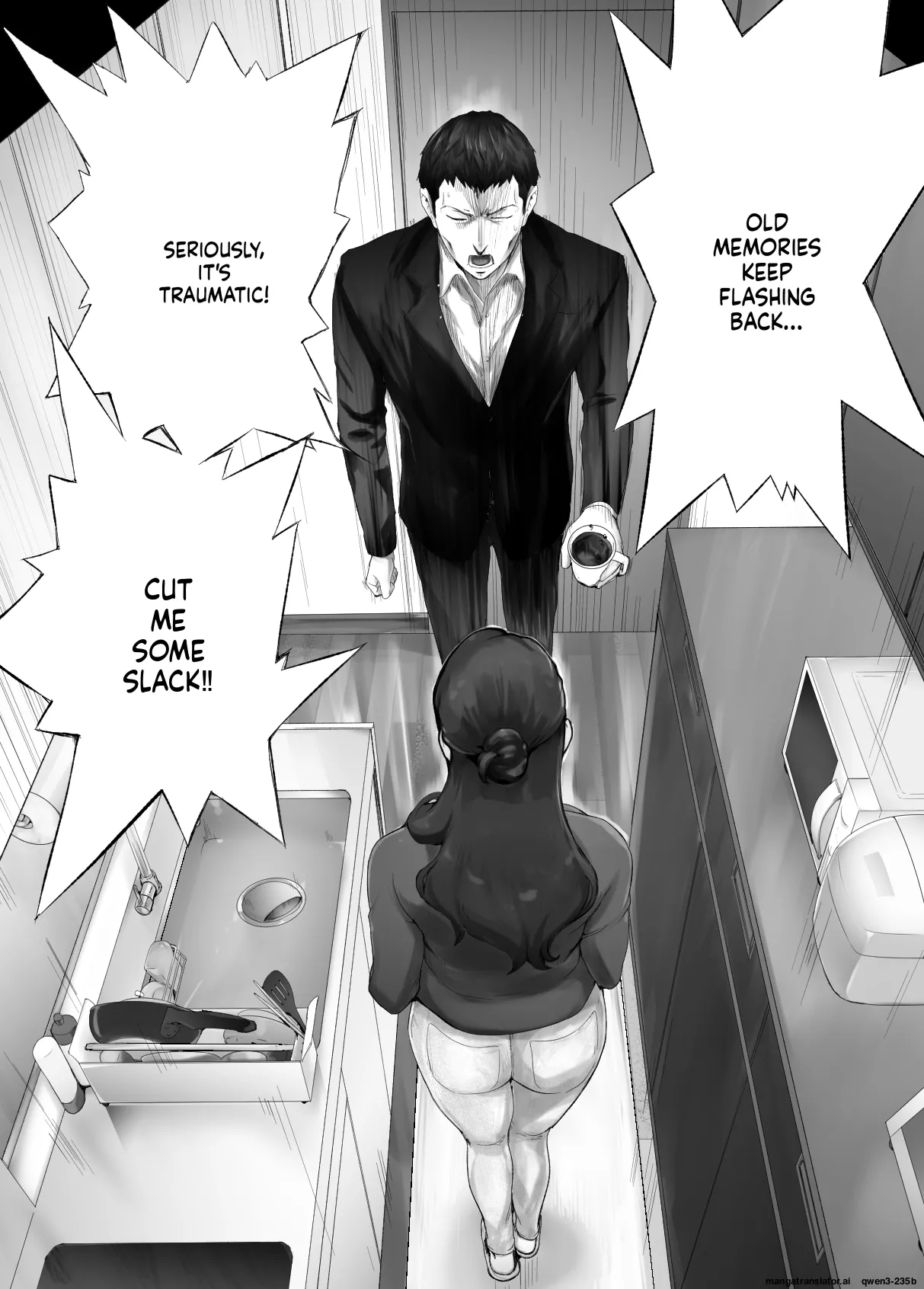 [Pink Sakuhin Okiba (Pink Taro)] Osananajimi ga Mama to Yatte Imasu. 13 [English][MTL] 画像番号 9