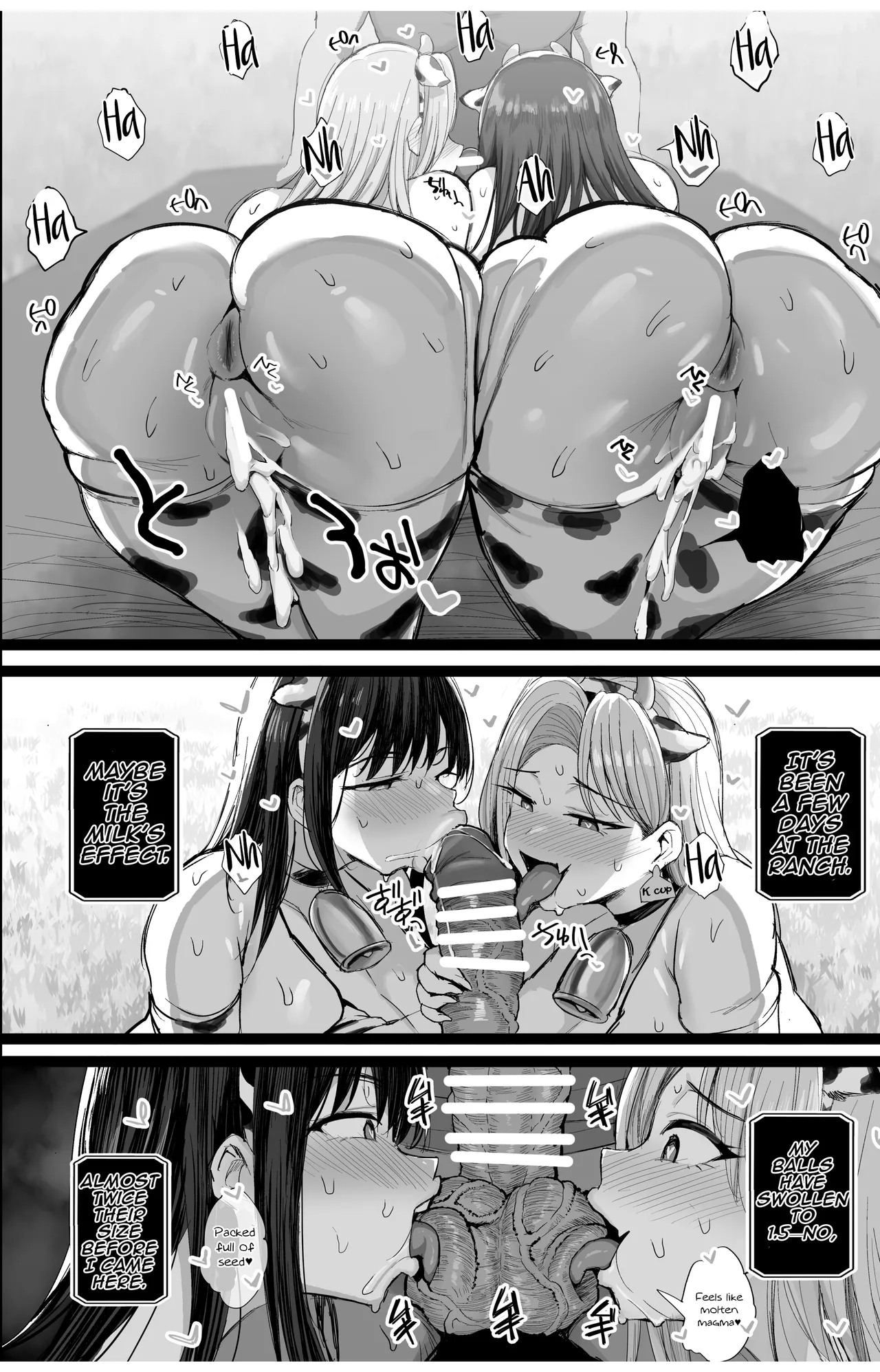 [Jack to Nicholson (NoriPachi)] Bokujou no Tanetsuke Beit ni Ukatta Boku | I Got Hired for a Breeding Part-time job at the Ranch [Digital] [English] [Aishi21] image number 35