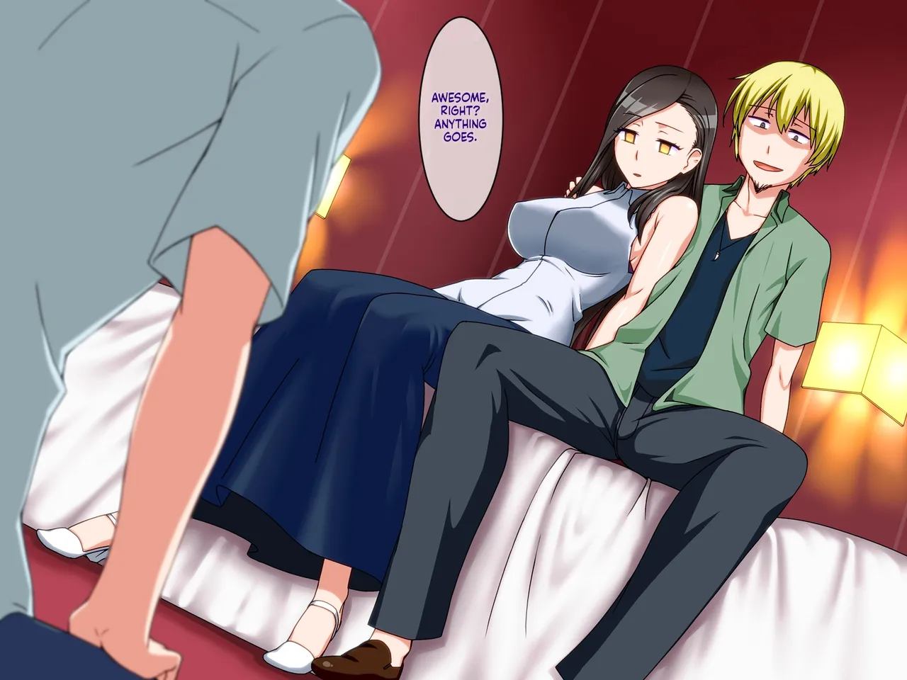 [Kinengusa] Netorare Saimin -Moto Tannin Gen Koibito Genzai Kashidashichuu- [English][Ai translated] 图片编号 7