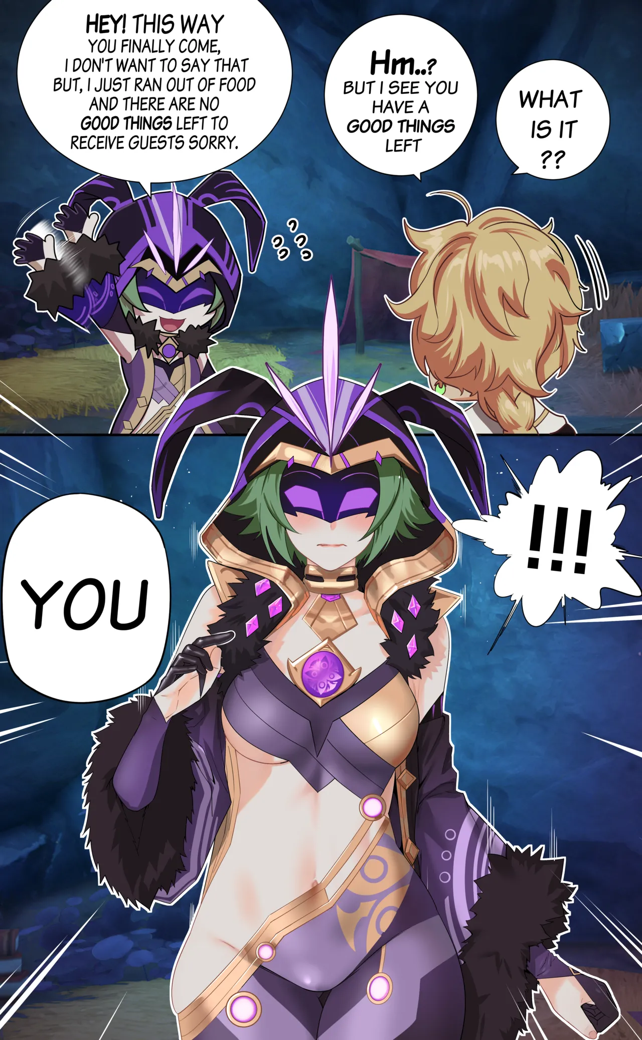 [BLACK7] Feeding Fatui Electro Cicin Mage (Genshin Impact) image number 1