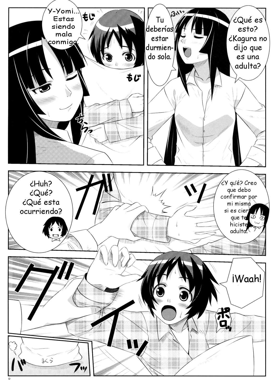 (C75) [Punipuni Doumei (Mizuki Gyokuran)] Uruwashi no Kajitsu (GA-REI -zero-)  [Spanish] [HellStone no Fansub] numero di immagine  9