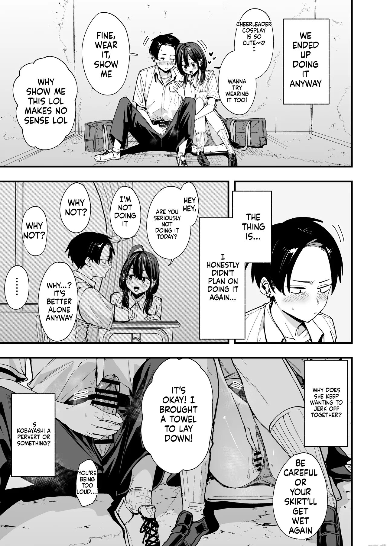 [Fuguta-ke] Tonari no Seki no Tomodachi to Issho ni Onanii Suru Hanashi [MTL] изображение № 26