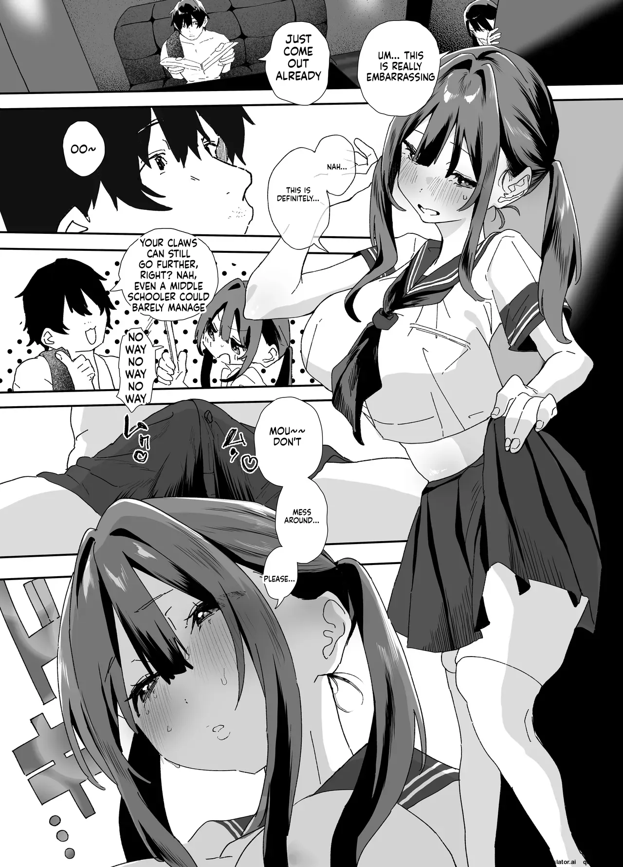 [Yamakon-ya (Yamakonbu)] Iede Shite Uchi ni Kita Beit no Kouhai ga Erosugita node...2 [Digital] [MTL] 图片编号 81