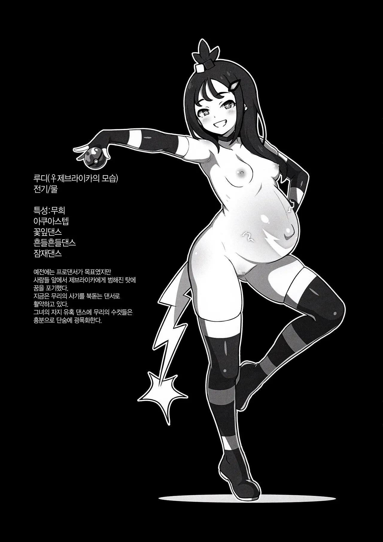 (C107) [Okojodou (0k0j0)] ♀ Zebstrika Field Guide Lumiose City/Paldea Compilation | ♀제브라이카 도감 미르/팔데아 편 (Pokémon) [Korean] Bildnummer 4