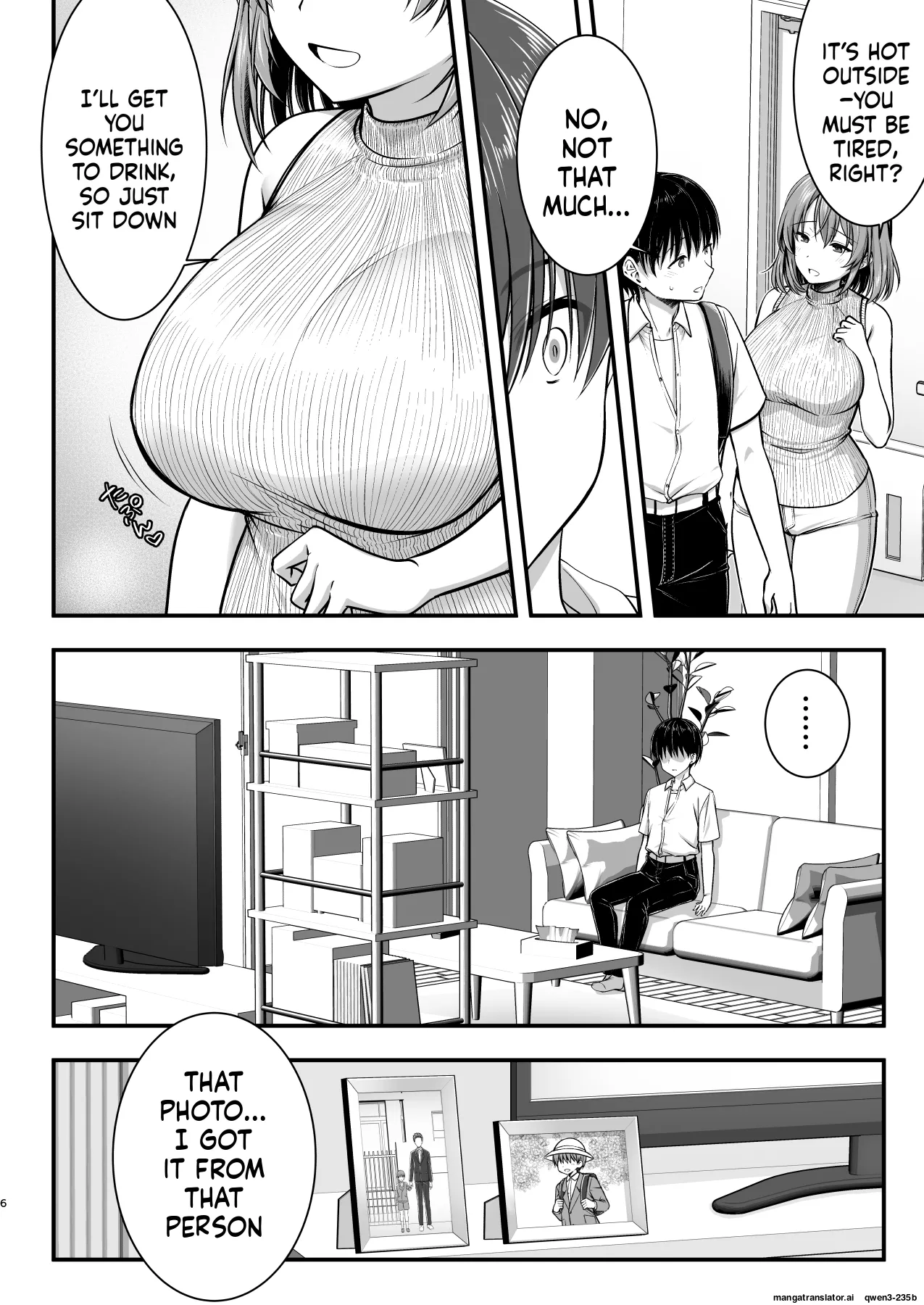 Kon'na Sukebena Karada de Hahaoya wa Muridaro! Muboubi sugiru Haha de Nuki makuru Hibi Remake [MTL] 6eme image