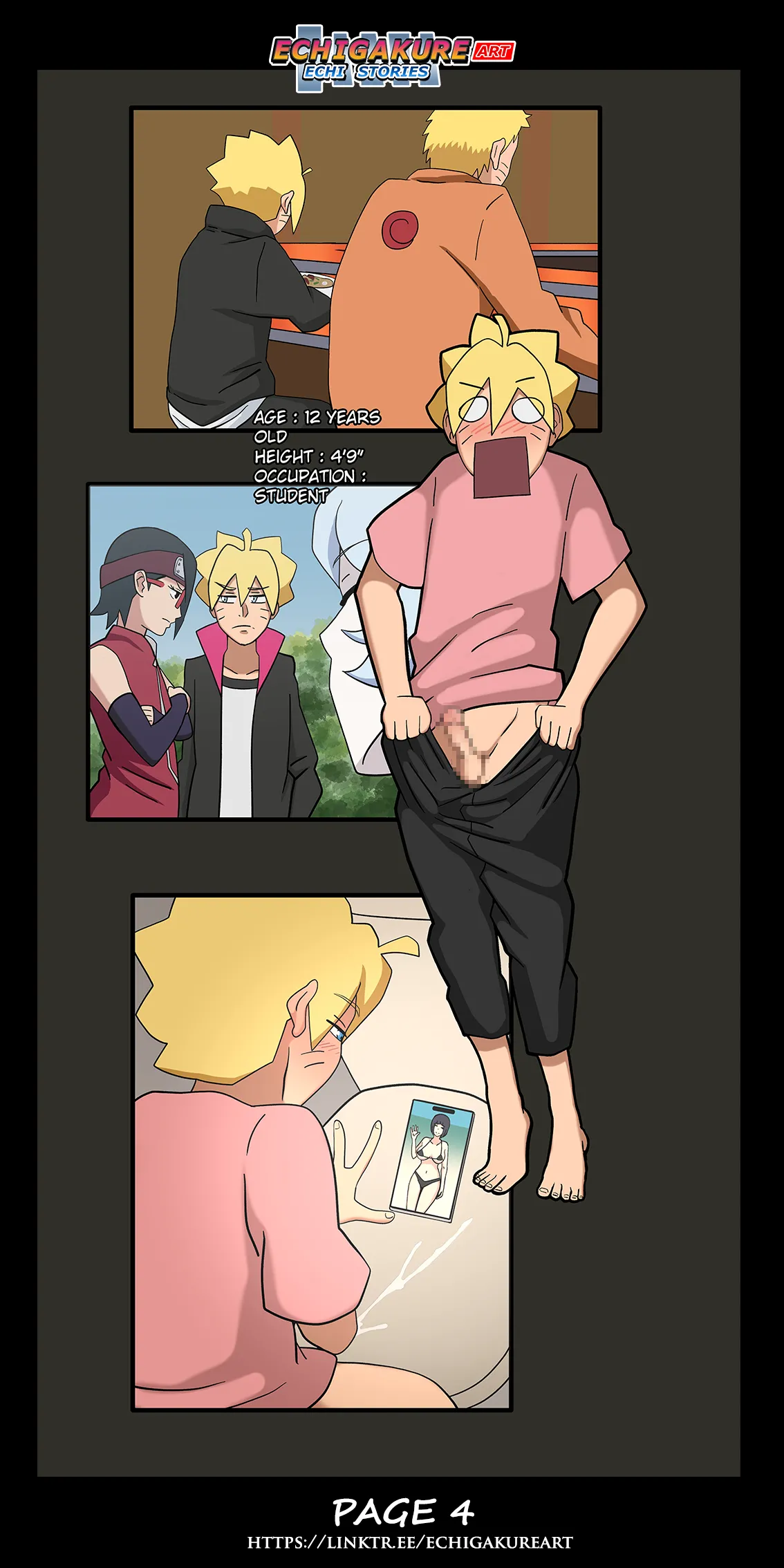 BORU-MOMO EXPERIENCE CHAPTER 1 [COMPLETE COMIC] image number 5