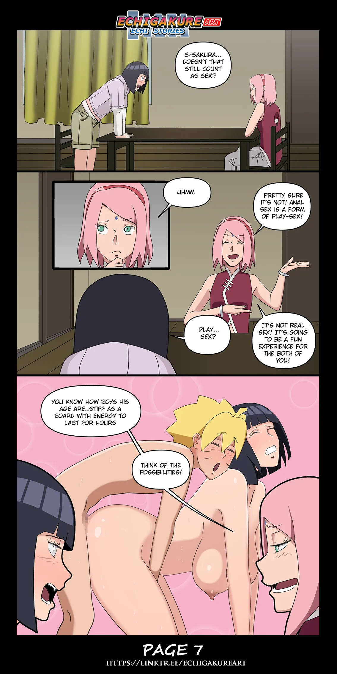 BORU-MOMO EXPERIENCE CHAPTER 1 [COMPLETE COMIC] image number 8